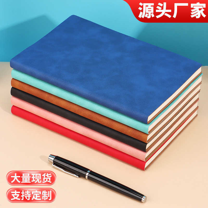 A5 Business Office Notebook Meeting Minutes Book Customized Softcover Notebook Diary Book S260209