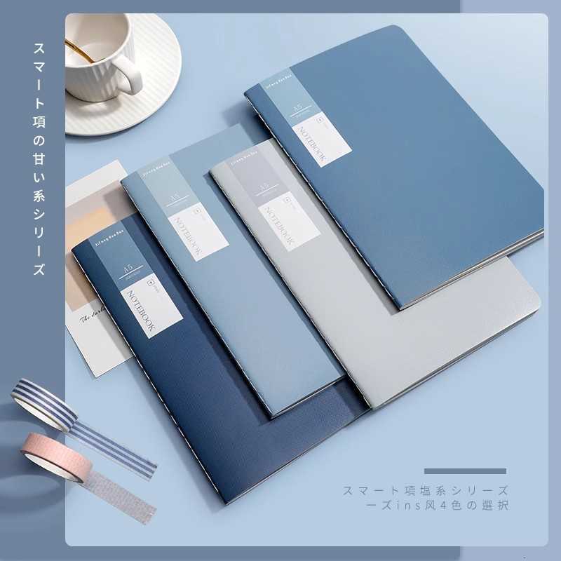 Minimalist Thickened B5 Notebook INS Morandi Journal Student Exam Preparation A5 Artistic Exquisite Softcover Notebook S260209