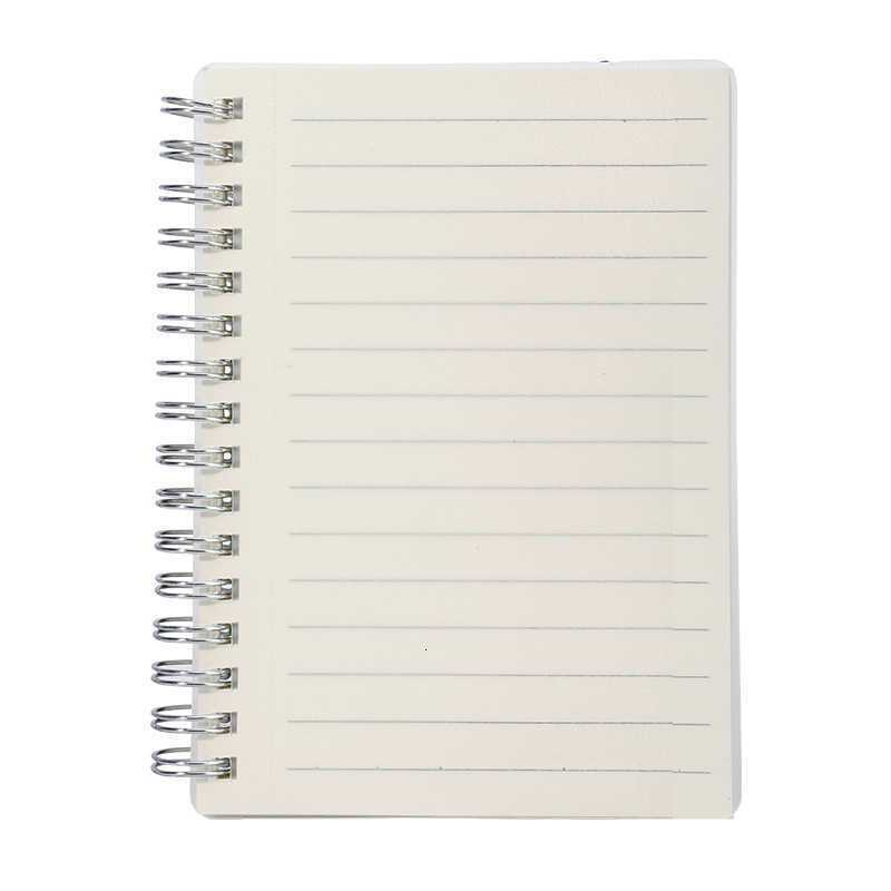 PP coil notebook for students thickened A5 diary B5 notepad blank notebook PP grid notebook S260209