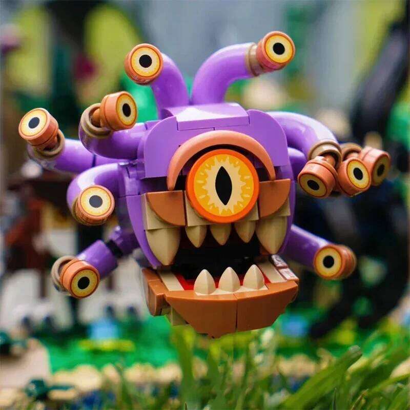 3745PCS Creative Dungeons and Dragons Red Dragon's Tale Building Blocks Assemble Bricks Toy Gift For Children Adult 26H0209