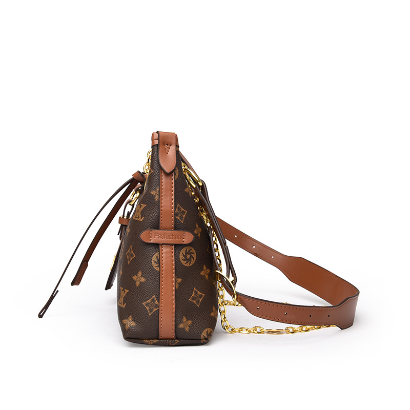 Free shipping designer bags for womens Shoulder bags brown khaki Fashionable and versatile hand-held single shoulder commuting bag with large capacity