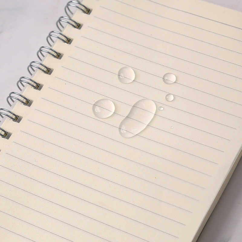 PP cover thickened student notebook simple B5 large size notebook horizontal grid coil notebook for middle and high school S260209