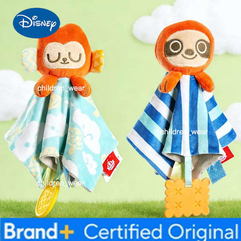 Disney Baby Soothing Blanket Infant Safe Teether Aid Sleep Companion Plush Toy Hand Puppet YY09 H260210