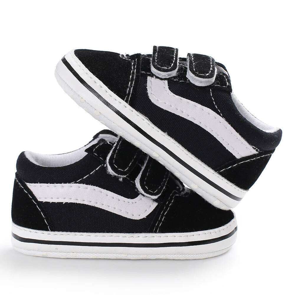 Newborn Baby Shoes Canvas Casual Soft Sole Toddler Boy Girls First Walker Sneakers 26Y0210