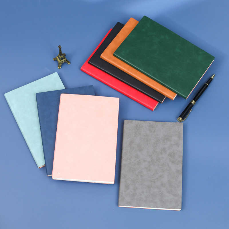 Sheepskin A5 Notebook B5 Business Soft Leather Notebook Set Journal Party Member Study Notebook S260209