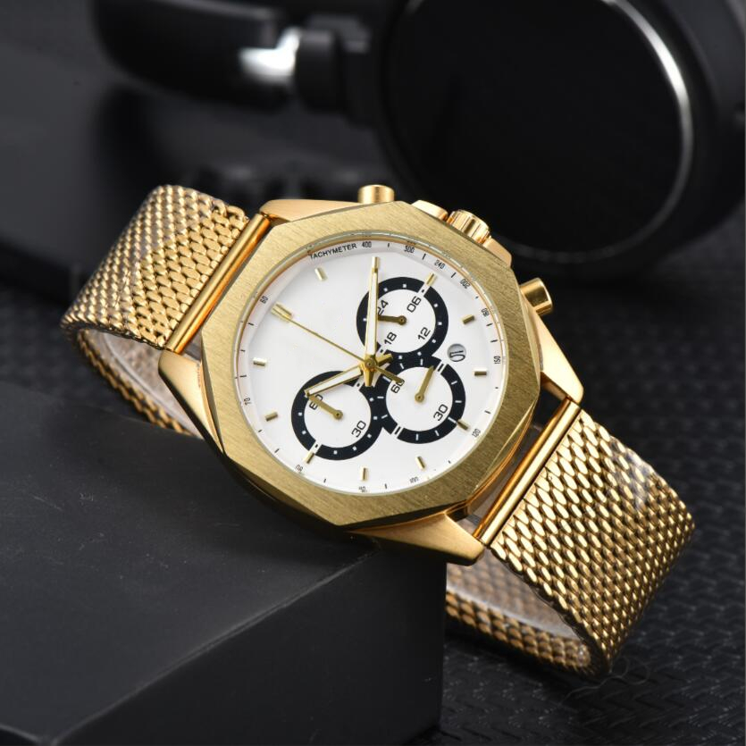 Luxury Men women Watches Classics Bossity WristWatches quartz Movement Watche Clock stainless steel Wristwatche Chronograph montre de luxe Uhren Horloges F1589G