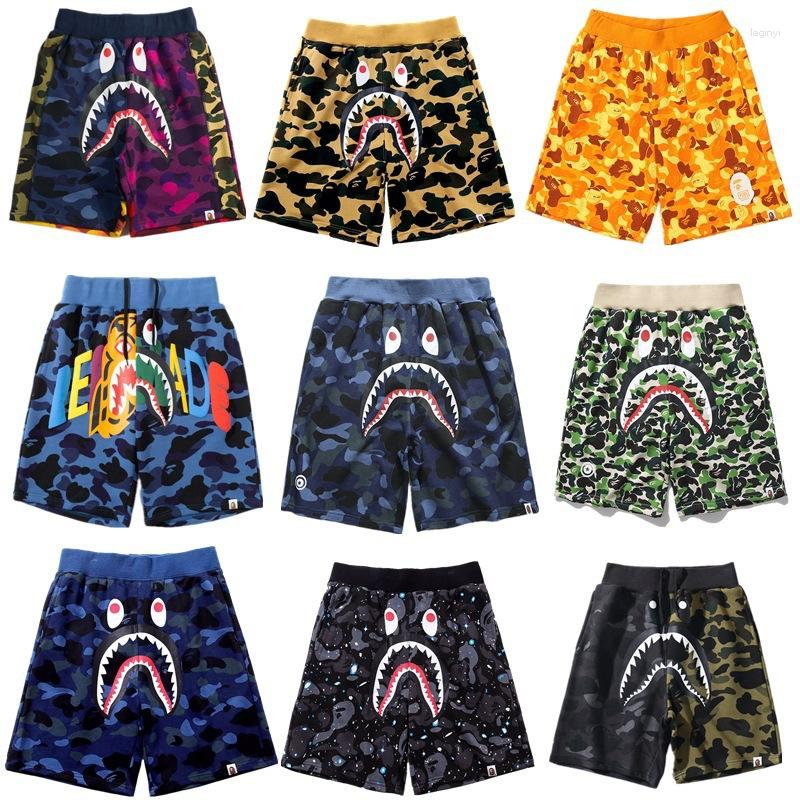 Men's Shorts Breathable Foreign Street Sports Style Trendy Head And Casual Youth Fashion Quick-drying Beach Pants