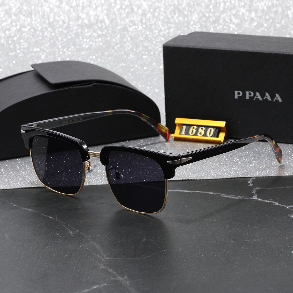 Designer Sunglasses for Women Men Luxury Classic Fashion Outdoor Driving Beach UV Protection UV400 oval metal frame Black Classic Dark Series light01