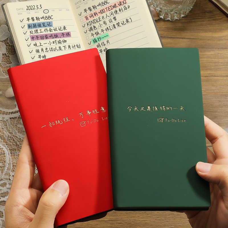 Highly Attractive Daily Planner To-do List Self-discipline Habit Formation Schedule Book 2026 Portable Pocket Notebook S260209