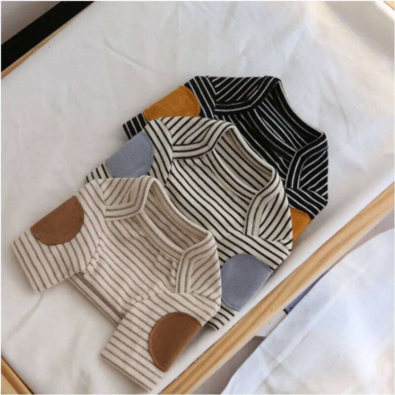 Famous brand PC Lot Autumn Winter Dog Clothes for Small Dogs Sweatshirts Pet Striped Pullover Tshirts Puppy Hoodies pupakaIK