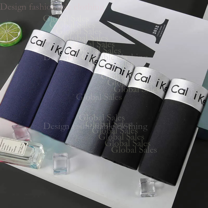 Calvin Boxer Underwear Boxers Men's Underwear Fashion Calecon Calvin Boxer Designer Sexy Shorts Cotton Underwear Men's Boxer Shorts Brand Underwear Boxer 1de