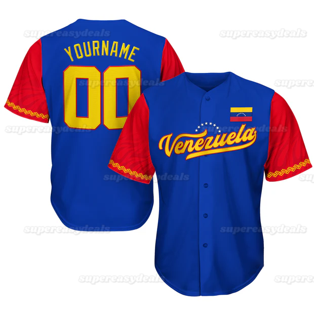 21 Ronald Acuna Jr Venezuela 2026 World Baseball Classic Jersey WBC Gleyber Luis Arraez Jackson Chourio Willson Contreras Andres Gimenez