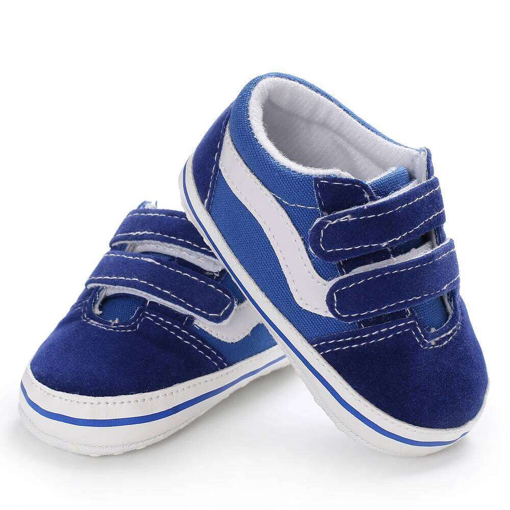 Newborn Baby Shoes Canvas Casual Soft Sole Toddler Boy Girls First Walker Sneakers 26Y0210