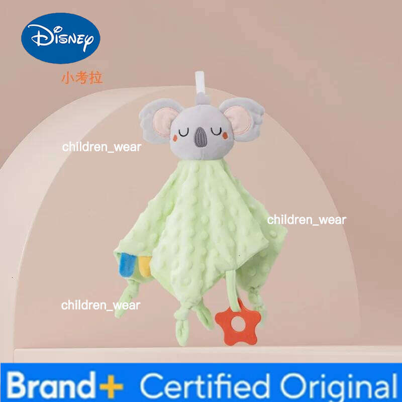 Disney Soothing soothing doll towel, baby can bite and soothe toys, bean plush sleep aid H260210