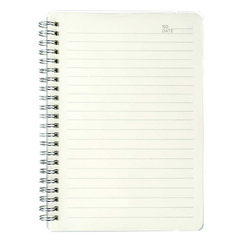 A5 notebook B5 blank lined grid notebook small spiral notebook simple student A4 thick notebook S260209