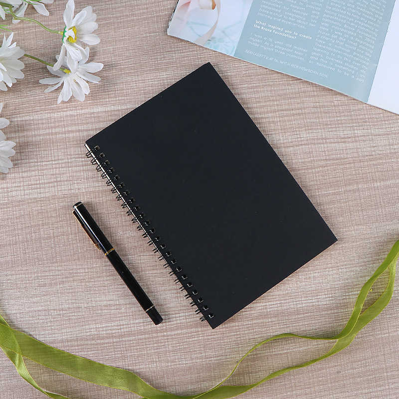 B5 Kraft Paper Spiral Notebook Student Sketchbook Loose-Leaf Notebook A5 Business Office Notepad S260209