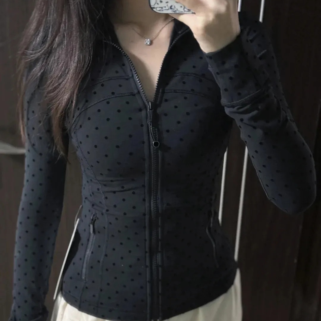 HOT 1 Women's Yoga Outfit short set version Black and Gold Jacket Nude Solid Color Long Sleeves Jacket Shaping Waist Fitness Sportswear bell bottoms leggings