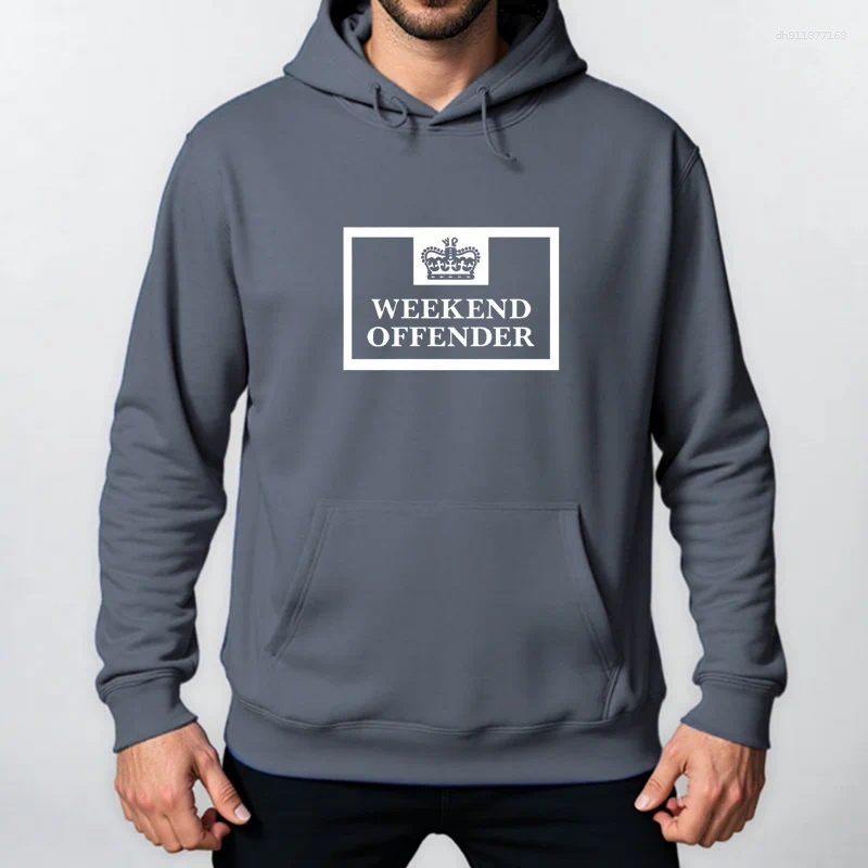 Men's Hoodies 2026 WEEJEND OFFENDER Printing Loose Hoodie Men Fashion Pullover Hoody Casual Sweatshirt Long Sleeve Streetwear