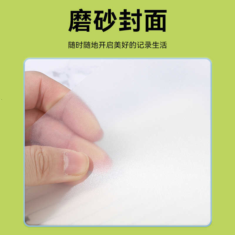 Transparent A5 Spiral Notebook B5 Thickened Notebook A4 Lined Grid Blank Loose-leaf Notebook A6 Mini Notebook S260209