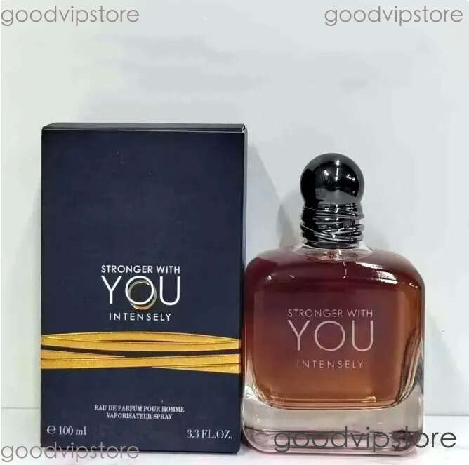 New Luxury Brand STRONGER WITH YOU perfume women colonge men Men Alloy Cover Fall in Love with You Women perfume 100ml Lasting Odor Cologne spray