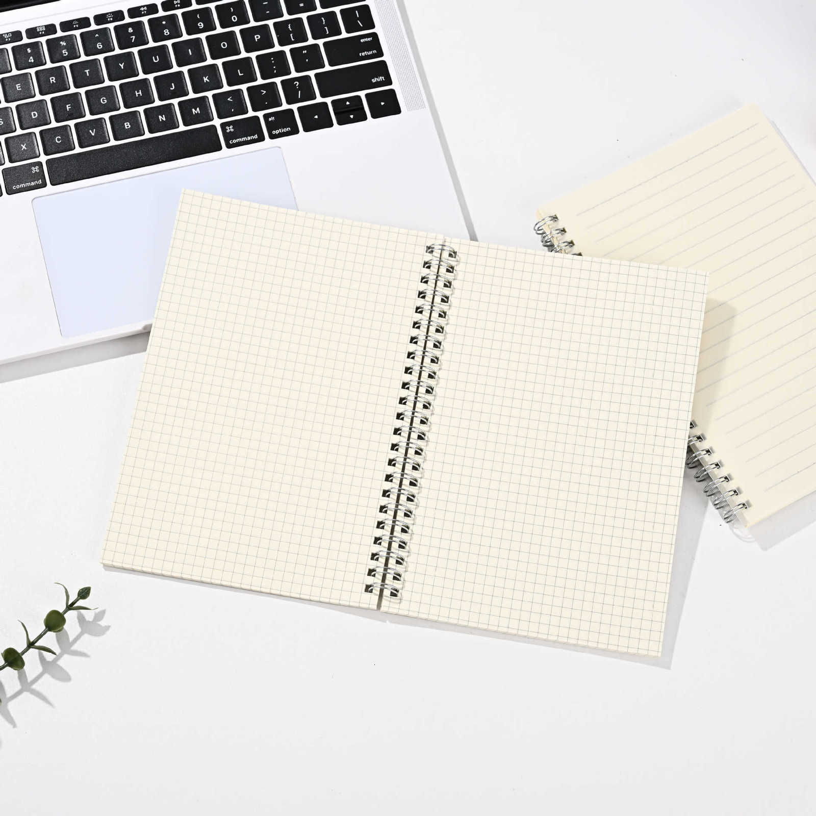 Transparent frosted spiral notebook A5 lined notebook blank notebook simple B5 notebook S260209