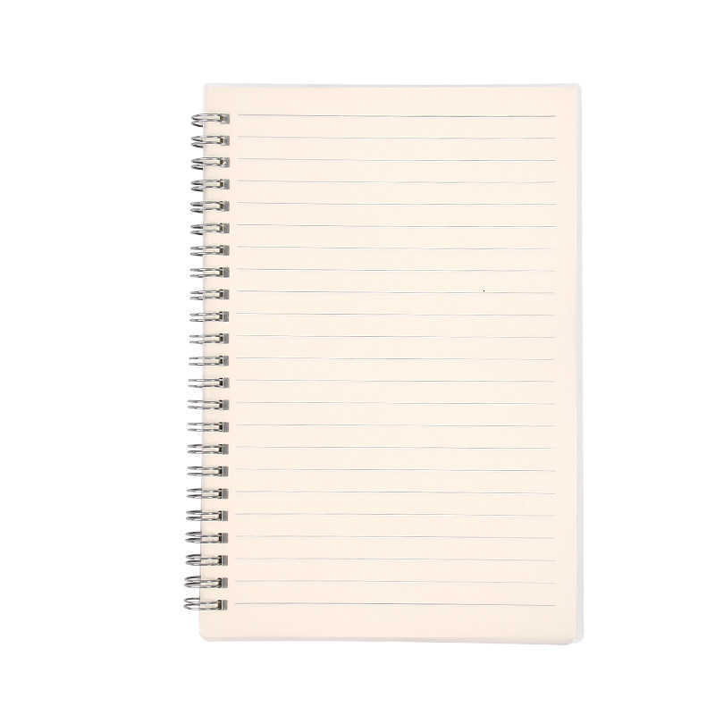 PP cover thickened student notebook simple B5 large size notebook horizontal grid coil notebook for middle and high school S260209O002