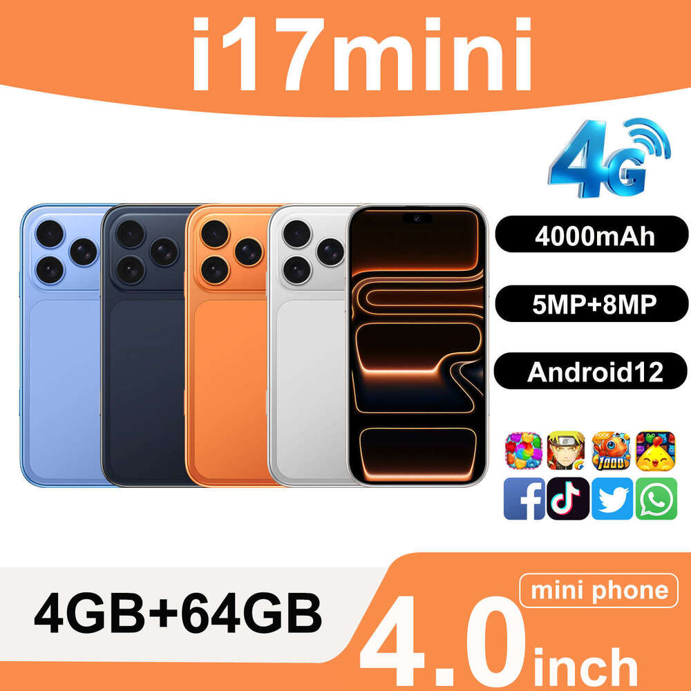 Well-known Brand Explosive Mini I17 Mini Children's Smart Phone TK Hot Spot Wholesale Cross-border Android Phone CKS