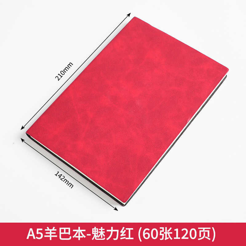 A5 Notebook for Business Office and Gift Giving Thickened Soft Leather High Aesthetic Value with Clasp Gift Box Set S260209