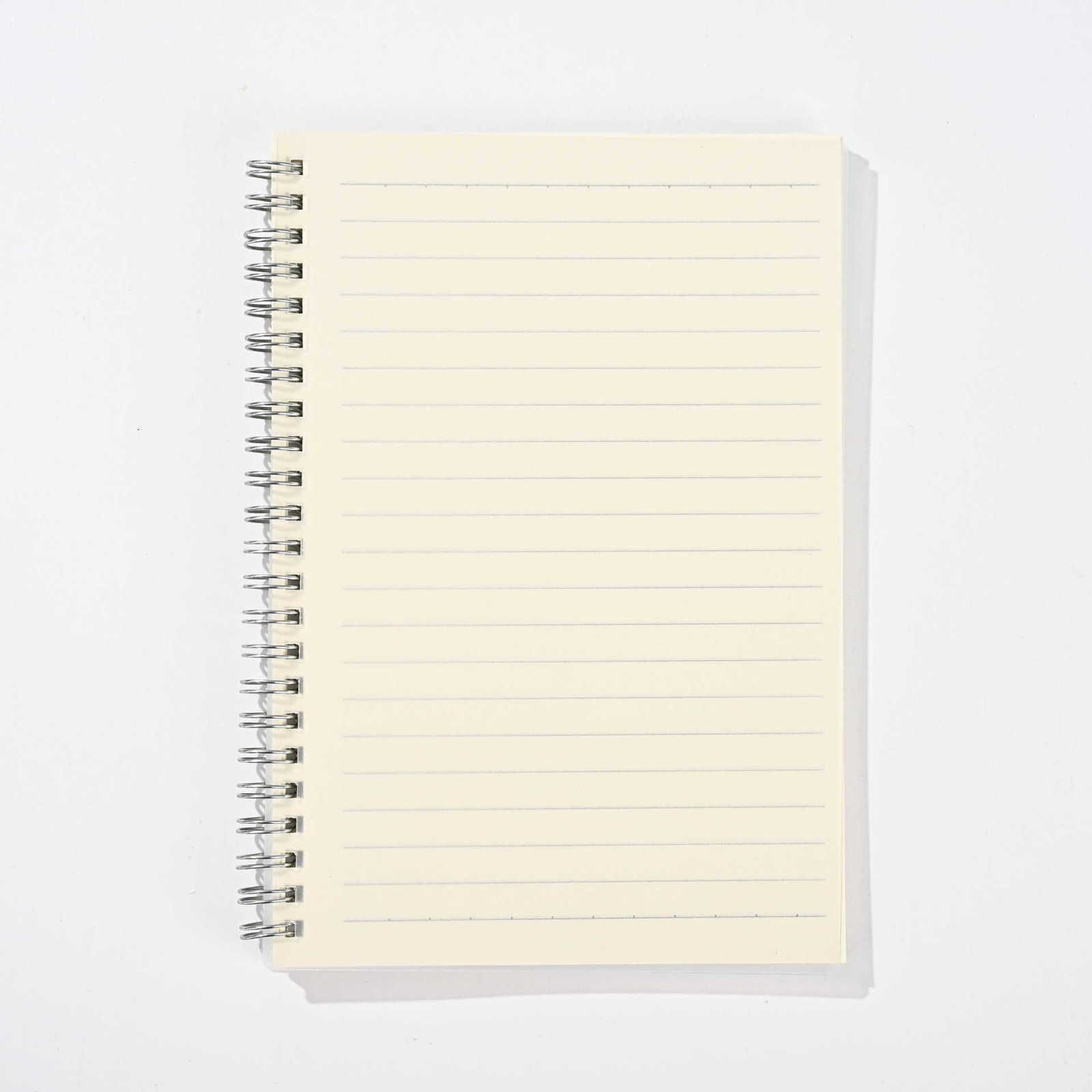 Transparent frosted spiral notebook A5 lined notebook blank notebook simple B5 notebook S260209