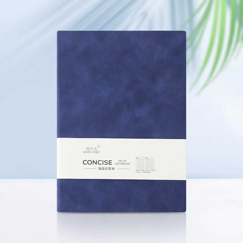 Yangba Notebook Business Planner Office Notepad Thickened Soft Leather Diary Simple Design for College Students S260209