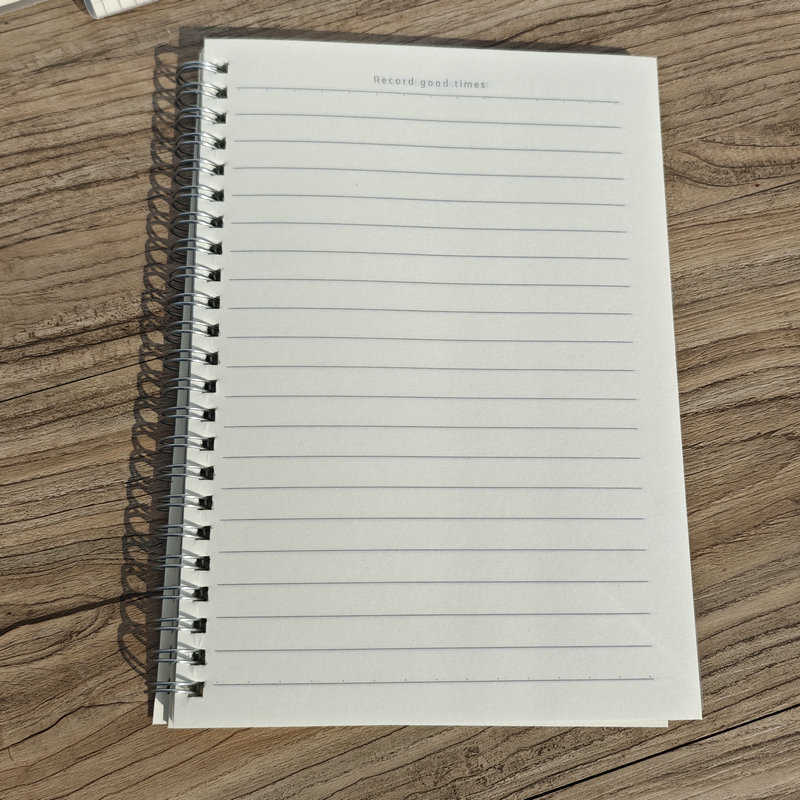 Shuyun A5 Student Office Grid Notebook 70 Sheets Horizontal Lines Fashionable Planner PP Drawing Notebook New Product S260209