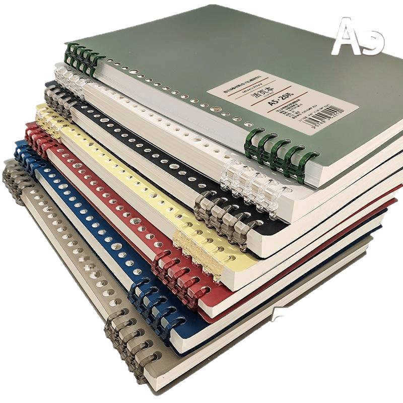Non-Hand-Scratching Loose-Leaf Notebook for Middle and High School Students Detachable Spiral Notebook Thickened College Student Notebook Customizable