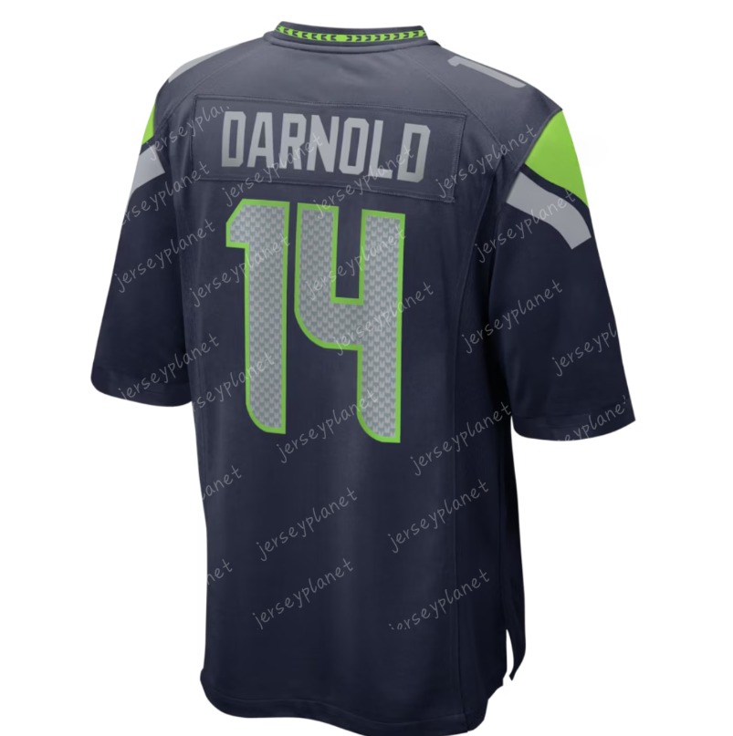 Football Rivalries Jersey Cooper Kupp Darnold Smith-Njigba Walker III Love Embroidered Letter Number Polyester hot style for new sale