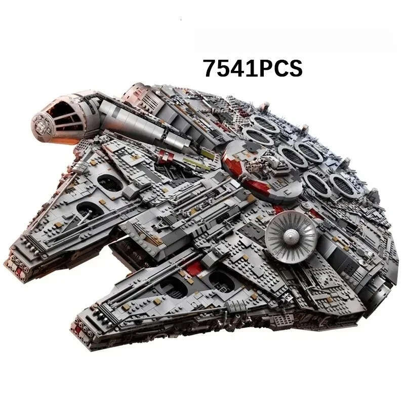 2026 New 7541Pcs The Large Millennium Ship 75192 Assemble Home Decoration Model Toys For Kids Adults Birthday Christmas Gifts 26H0209
