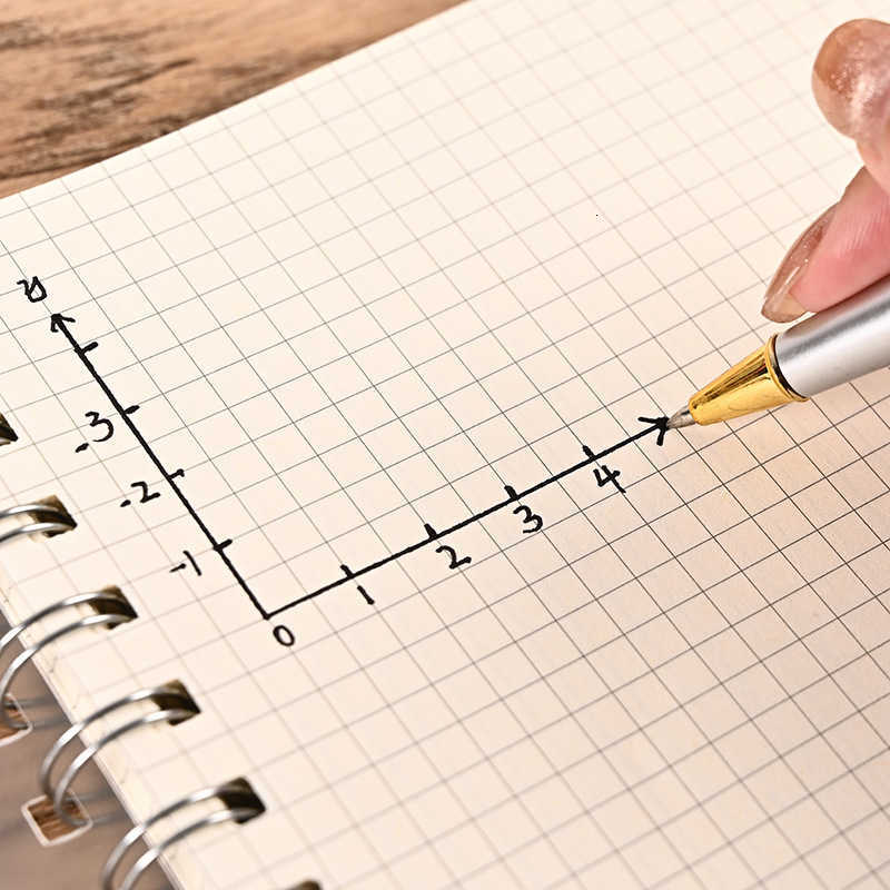 Thickened B5 Notebook A5 Grid High School College Student Journal Blank Error Correction A6 Grid Coil Planner S260209