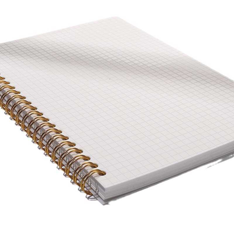 Notebook A5-80 Sheets Spiral Notebook Simple Student Journal Diary PP Cover Special S260209
