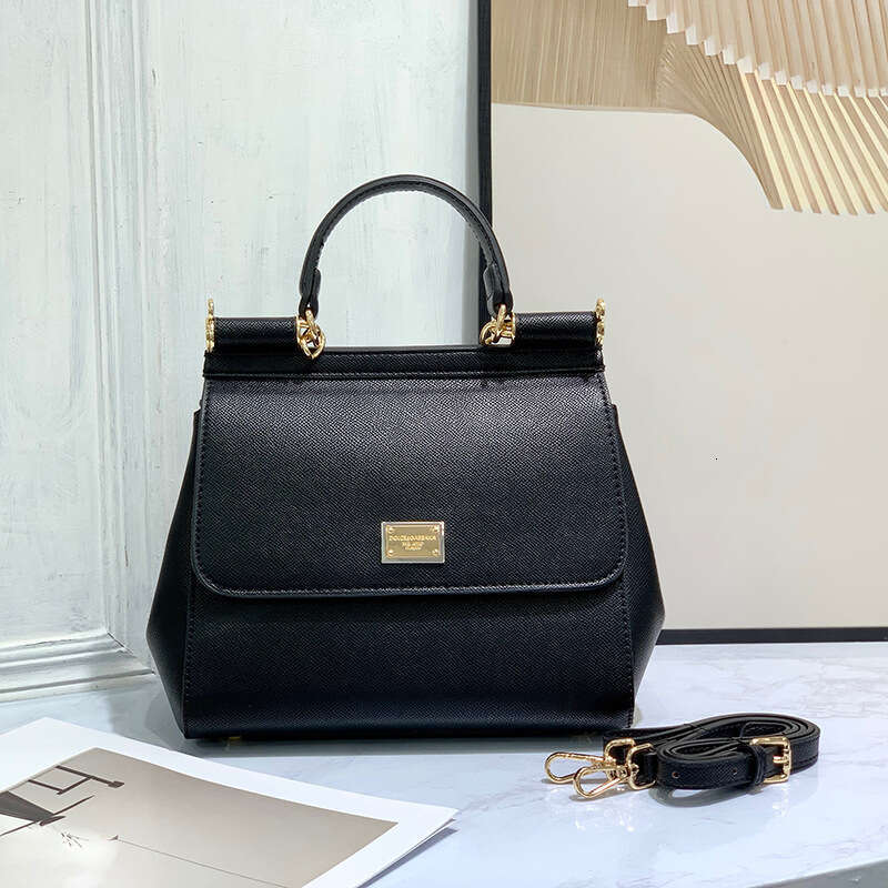 Luxury Shoulder Bags New Sicily Miss Series Palm Print Simple Versatile Single Crossbody Handbag Fashion Commuter Banquet Women S Bag SENYY