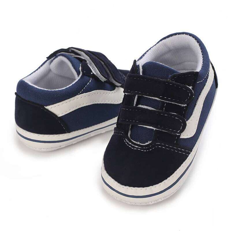 Newborn Baby Shoes Canvas Casual Soft Sole Toddler Boy Girls First Walker Sneakers 26Y0210