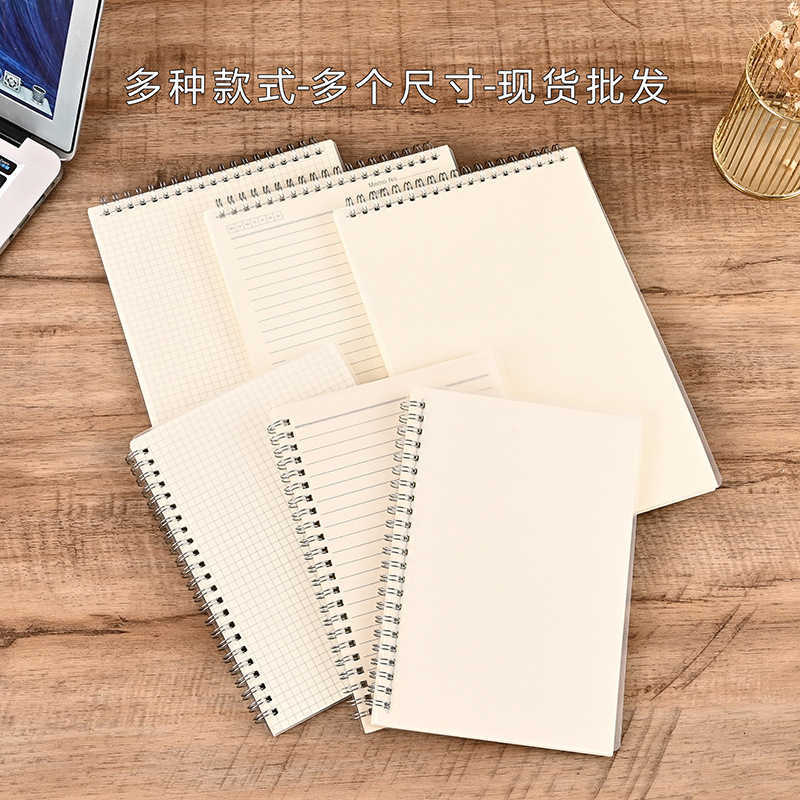 Thickened B5 notebook A5 grid high school student Notepad blank wrong question book A6 grid coil book S260209TX53