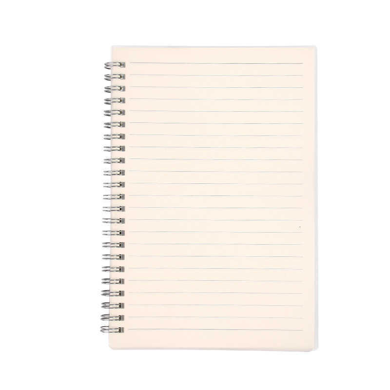 PP cover thickened student notebook simple B5 large size notebook horizontal grid coil notebook for middle and high school S260209