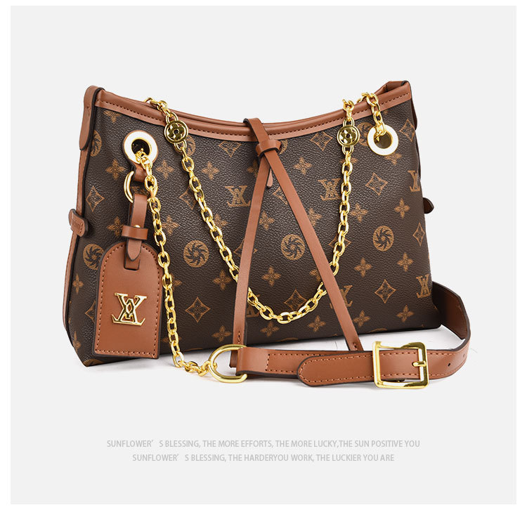 Free shipping designer bags for womens Shoulder bags brown khaki Fashionable and versatile hand-held single shoulder commuting bag with large capacity
