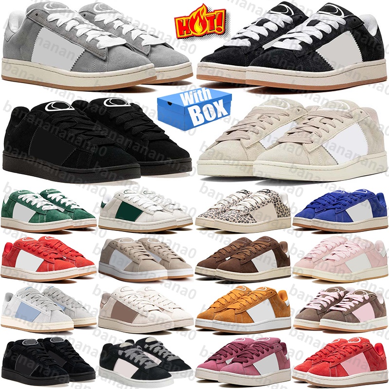 With Box Designer Campus 00s sneakers Campuss Shoes chaussure 00 Campuses for mens womens scarpe chaussures trainers Zapato Plate-forme sneaker luxury discount