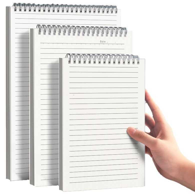 True Color Notebook Flip-up Spiral Notebook Grid Notebook B5 Thickened College Student Exam Office Use Record Book Lined S260209