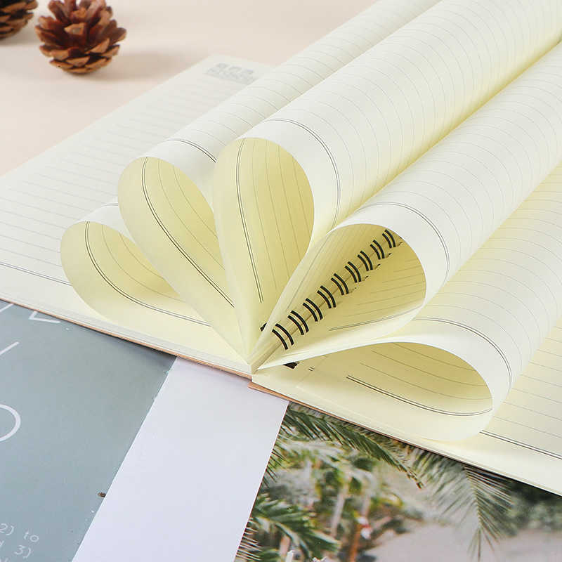 Coil-bound A5 thickened business office meeting record notebook notepad S260209