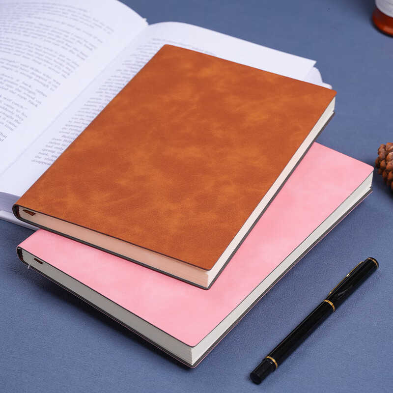 A5 Sheepskin Notebook PU Leather Business Simple B5 Soft Leather Journal Study Supplies Notebook S260209