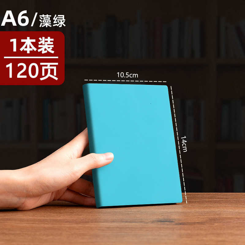 A5 Notebook Meeting Minutes Book Thick Leather Cover B5 Notebook Business Notepad S260209