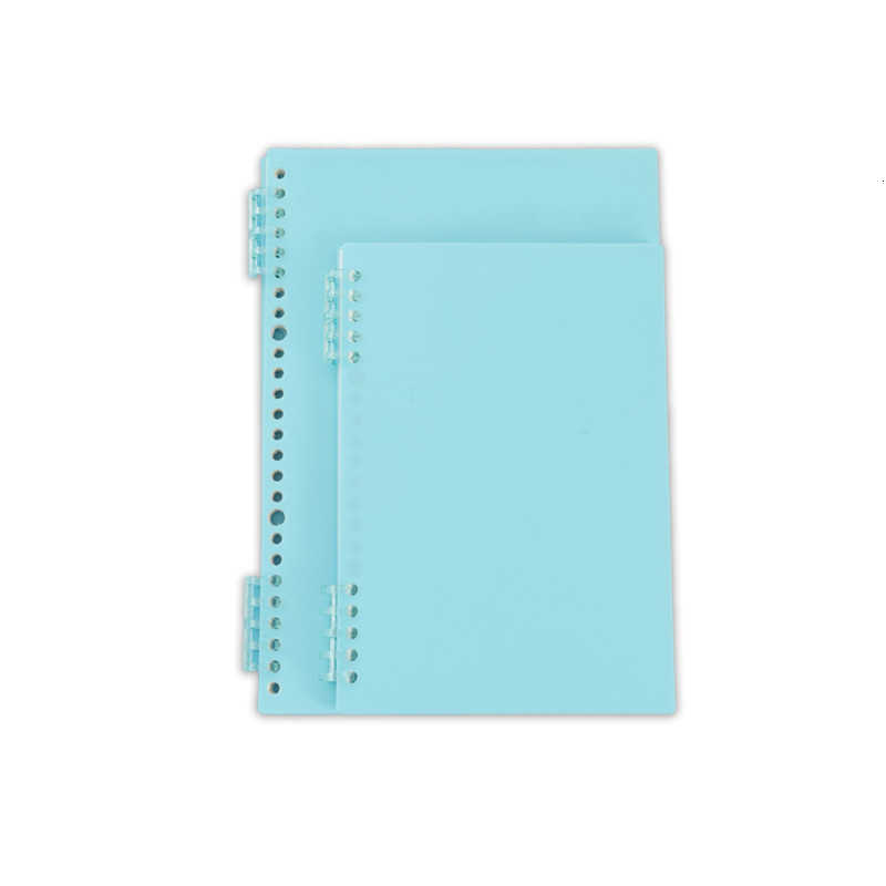 Loose-leaf notebook cover is smooth to the touch detachable coil lined refillable pages student notebook portable notebook S260209