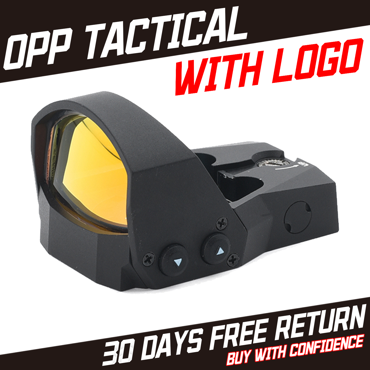 Romeo1 1x30mm 6 MOA Red Dot Black Reflex Sight (SOR11600) with Full Markings - US STOCK