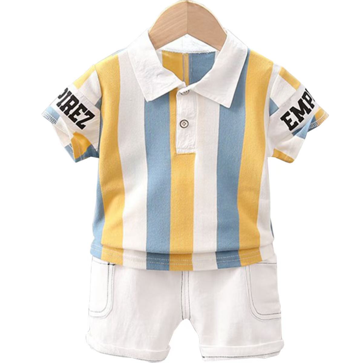 New Summer Kids Designer Clothes Suit Kids Clothing Sets T-shirts Shorts Baby Boys Girls Clothes Set Baby Clothing Tee Shirts Short Pants Children Sports Clothes Set