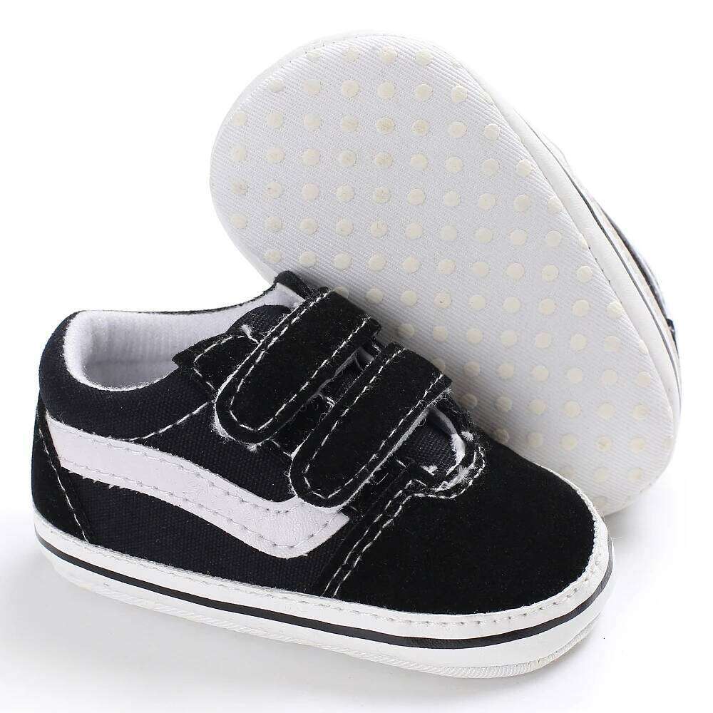 Newborn Baby Shoes Canvas Casual Soft Sole Toddler Boy Girls First Walker Sneakers 26Y0210